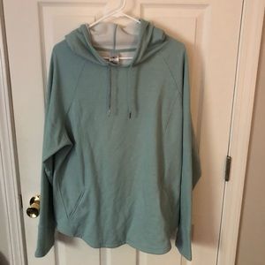 Athletic Works Women’s Hoodie, Size XXXL (22), Teal